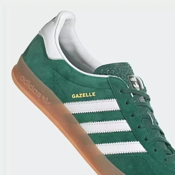 13M - [NEW] Men's adidas Gazelle Indoor Shoes Green IG1596 - Picture 8 of 8